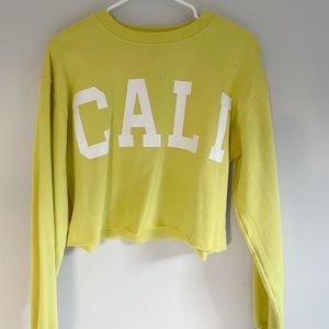 CALI Cropped Long Sleeve